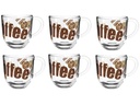 Leonardo Kaffeetasse Napoli mit Text 280 ml , Transparent