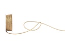 Spyk Kordelband Cubino Kordel 1.5 mm x 6 m, Gold