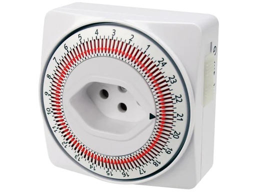 [90063628 822928] STEFFEN Zeitschaltuhr IP20 24 h 15 Min Mechanisch