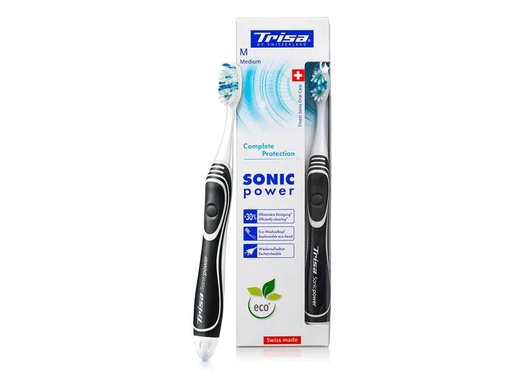 [90063645 1145542] Trisa Schallzahnbürste Sonicpower Complete Protection medium