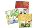 Folia Designpapier Romantik Mehrfarbig