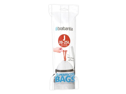 [90063840 678430] Brabantia Kehrichtsack PerfectFit J 25 l, 20 Stück