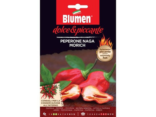 [90063911 848182] Blumen Samen Paprika Naga Morich