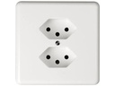 Mica UP-Steckdosen 2x T13