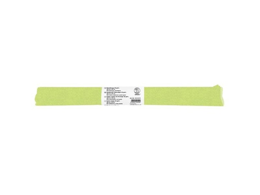 [90063987 1107455] URSUS Krepppapier 50 cm x 2.5 m, 32 g/m², Pastellgrün