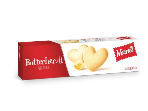 [90006382 723376] Wernli Guetzli Butterherzli 100 g