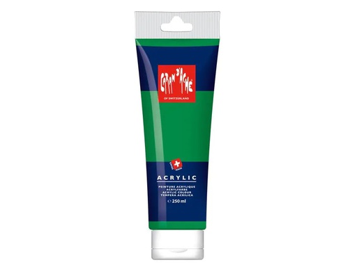 [90064073 1182691] Caran d'Ache Acrylfarbe 250 ml, Grasgrün
