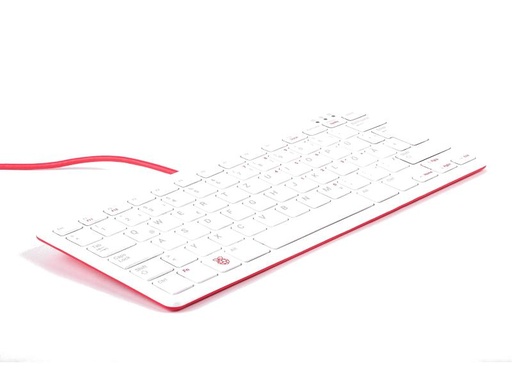 [90006387 905940] Raspberry Pi Tastatur DE Rot/Weiss