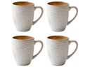 Bitz Kaffeetasse 300 ml, 4 Stück, Créme/Amber
