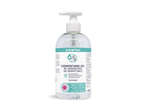 [90064207 1109393] Martec Desinfektionsgel für die Hände mit Aloe-Extrakt 500 ml