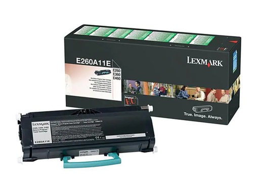 [90064379 124596] Lexmark Toner E260A11E Black