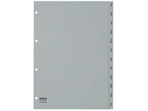 [90006419 830661] Kolma Register A4 KolmaFlex Dez-Jan (de)
