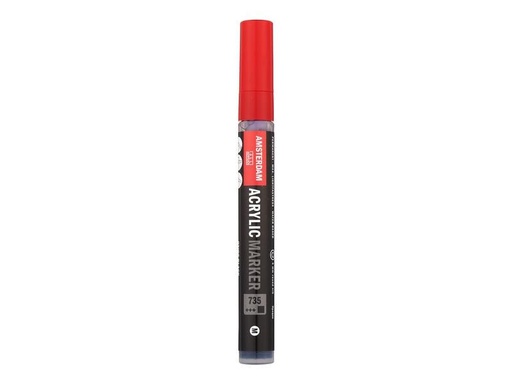 [90064412 1174370] Amsterdam Acrylmarker M 735 Oxidschwarz Deckend