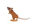 Ambiance Dekofigur Maus auf Platte, stehend