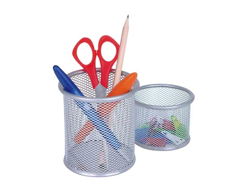 [90064451 1022702] WEDO Stiftehalter 2er Set, Silber