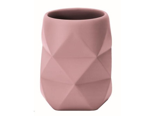 [90064612 915303] Kleine Wolke Zahnputzbecher Crackle Rouge