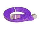 SLIM Slimpatchkabel RJ-45 - RJ-45, Cat 6, STP, 20 m, Violett