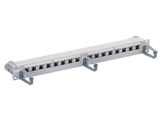 [90064647 969959] R&amp;M Patchpanel 16 Port Cat 6A 1 HE 19 leer ungeschirmt