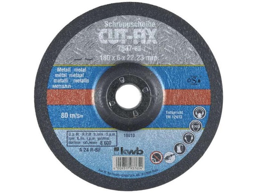 [90064739 492652] kwb Schruppscheibe CUT-FIX, Metall  Ø 180 x 6.0 mm