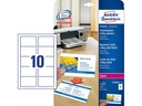 Avery Zweckform Visitenkarten-Etiketten Laser 85 x 54 mm 220 g/m²  100 Stück