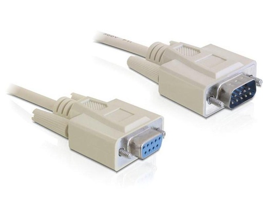 [90064772 181335] Delock Verlängerungskabel RS-232 DB9 - RS-232 DB9 (m-f) 2 m