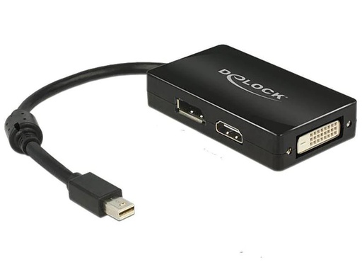 [90000625 377176] Delock Multiadapterkabel Mini-DisplayPort – HDMI/DVI-D/DP
