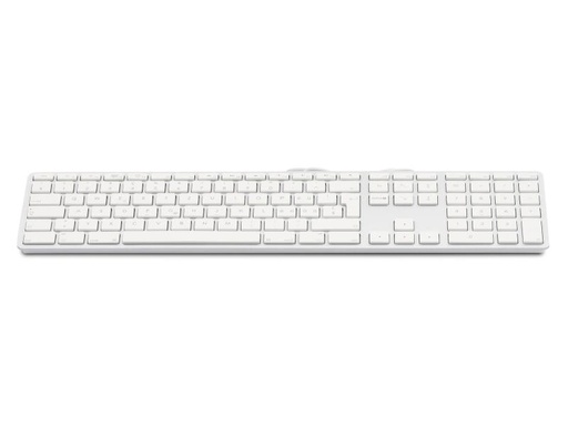 [90065040 712226] LMP Tastatur KB-1243 Silber, Mac CH-Layout mit Ziffernblock