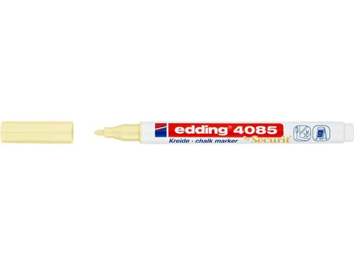 [90065080 1116555] edding Kreidemarker 4085 Pastellgelb