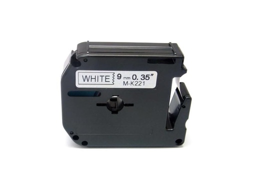 [90065267 8195] Brother Beschriftungsband M-K221 Schwarz auf Weiss