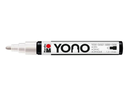 [90065361 1180929] Marabu Acrylmarker YONO 1.5 - 3 mm Weiss
