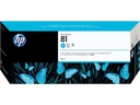 HP Tinte Nr. 81 (C4931A) Cyan