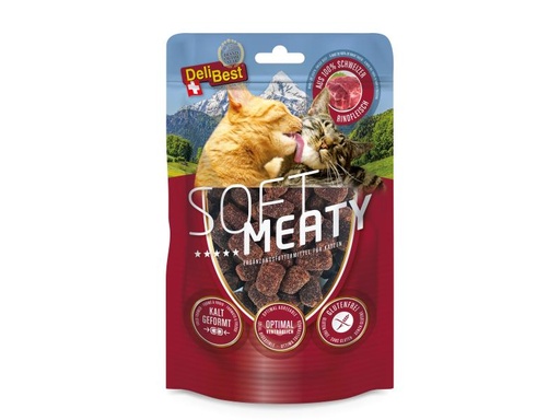[90065536 1004931] DeliBest Soft Meatys aus Schweizer Rindfleisch, 100 g