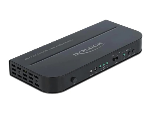 [90065559 1081471] Delock Umschalter 3 Port HDMI, inkl. Audio Extraktor HDMI