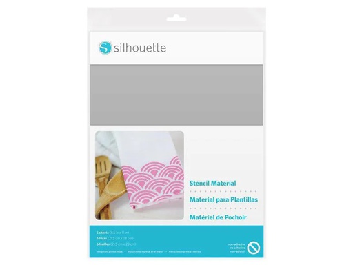 [90065667 913377] Silhouette Schablonenfolie 21.5 x 28 cm nicht klebend