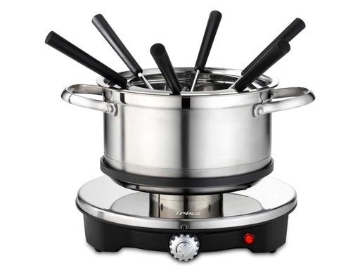 [90065687 746942] Trisa Vario Inox 9 Teile, Schwarz/Silber
