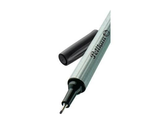 [90065758 1099301] Pelikan Fineliner 96 0.4 mm, Schwarz/Silber
