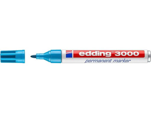 [90000634 844298] edding Permanent-Marker 3000 Hellblau