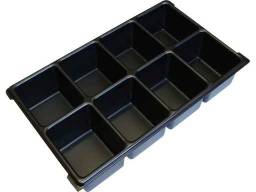 [90006557 989372] L-BOXX Kleinteileeinsatz XL-Boxx mit 8 Mulden