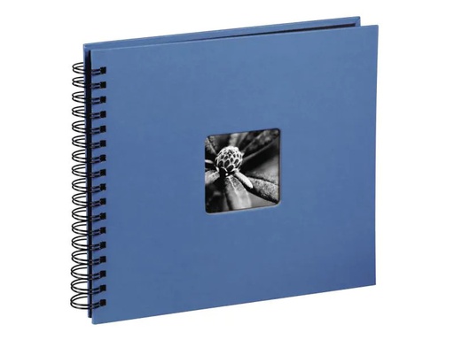 [90065906 1064771] Hama Fotoalbum Fine Art 36 x 32 cm Hellblau, 50 schwarze Seiten
