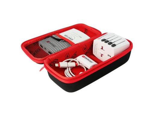 [90065991 950616] SKROSS Power Case Schwarz Rot