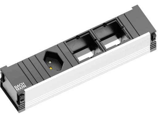 [90066071 256035] Bachmann Einbausteckerleiste CONI 1x T13, 2x ABD
