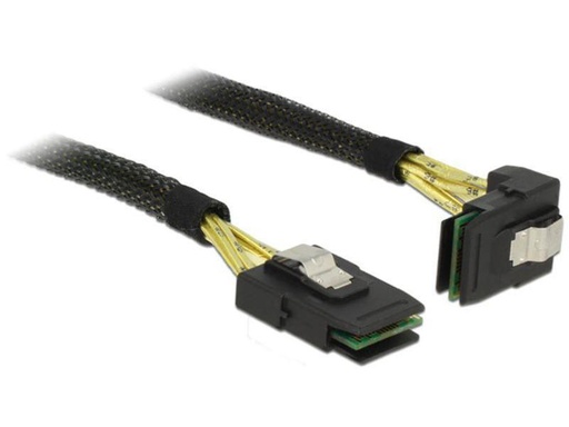 [90006597 522110] Delock SAS-Kabel SFF-8087-SFF-8087 gewinkelt, 50 cm