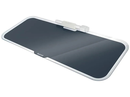 [90066198 1083560] Leitz Glassboard Desktop-Memoboard Grau