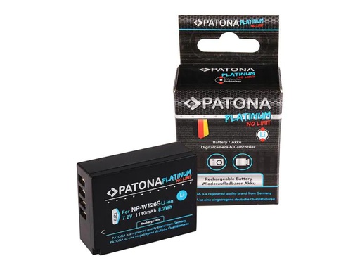[90066218 839115] Patona Digitalkamera-Akku NP-W126S