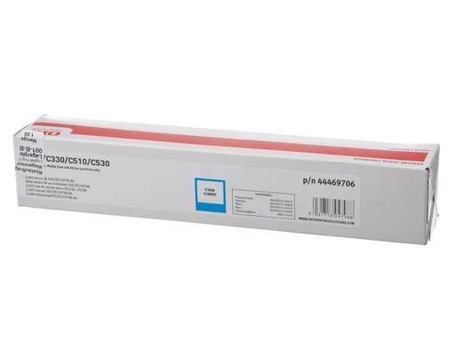 [90066258 139162] OKI Toner 44469706 Cyan