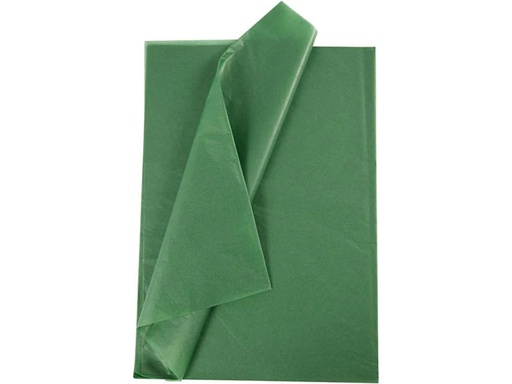 [90066455 853082] Creativ Company Seidenpapier 50 x 70 cm, 25 Blatt, Grün