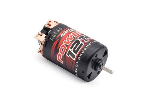 [90066460 1165886] Surpass Hobby Brushed Motor 550 12T, 3 Slot, 26000 rpm