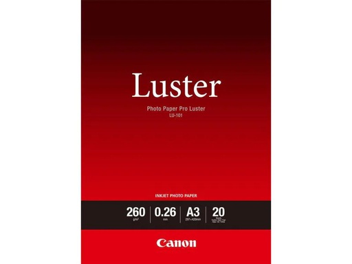 [90066483 226113] Canon Fotopapier LU-101 A3 260 g/m² 20 Stück