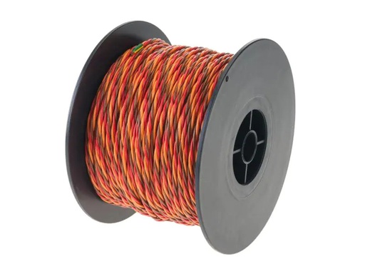 [90066519 557442] Muldental Servokabel verdrillt JR/Graupner 0,34 mm² 100 m Ohne zu Ohne
