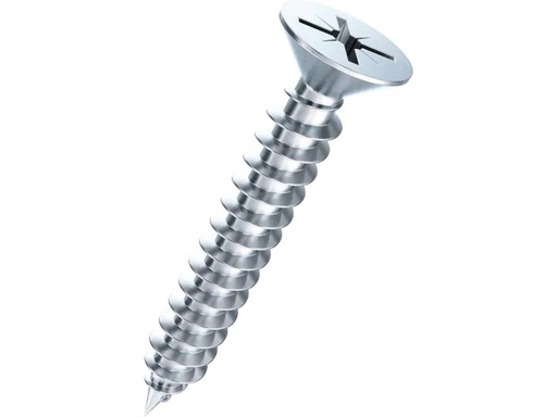 [90066659 850488] ferronorm Spanplattenschrauben 5 x 30 mm, 200 Stück